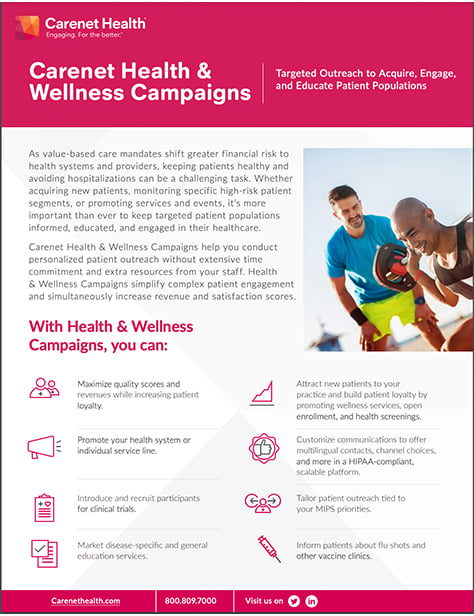 health and wellness campaigns
